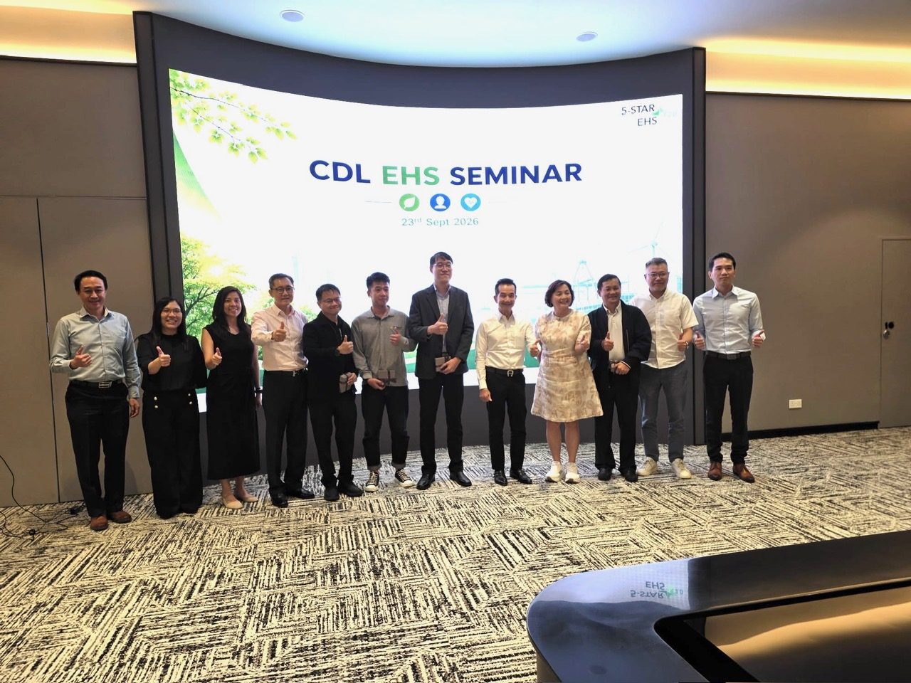 Speakers and CDL hosts at the CDL EHS Seminar, 23 September 2026